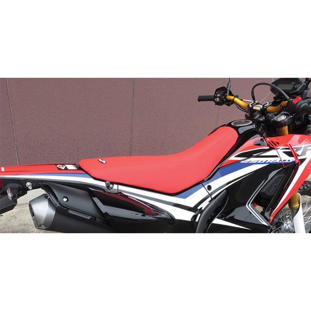 スパイラル ハイシート HONDA CRF250L/CRF250M/CRF250 RALLY 12-17 カラー：レッド SP-206R SPIRAL シート関連パーツ バイク CRF250L CRF250M CRF250ラリー