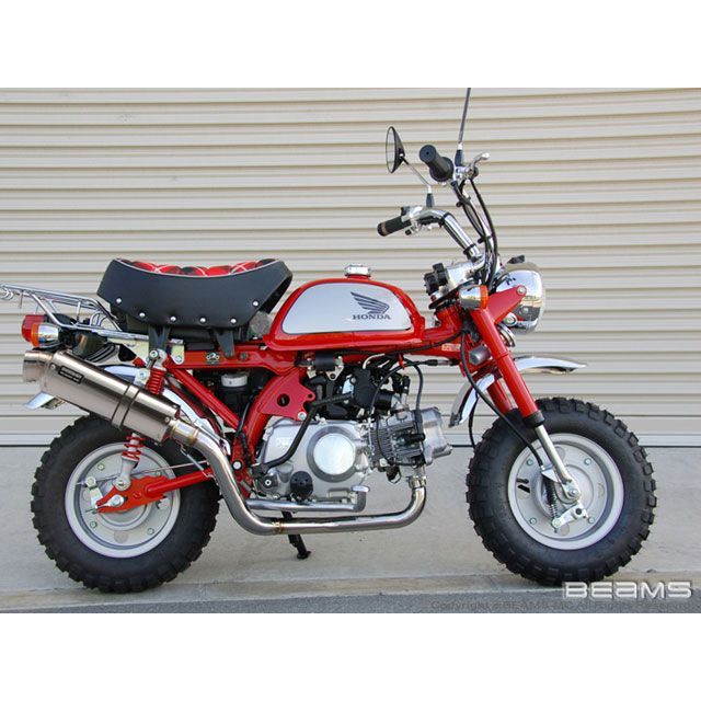 BEAMS R-EVO サイレンサー サイレンサー ステンレス B134-53-008 ビームス マフラー本体 バイク モンキー Fi