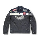 正規品／ボンダッチ VOM-J14 600D JACKET カラー：ブラック サイズ：XL VOM-J14 VonDutch ジャケット バイク