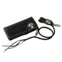 DEGNER W-9B レザーロングウォレット カラー ブラック W-9B メーカー在庫あり デグナー 財布 日用品