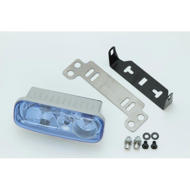 Rin Parts ステー、カプラー付き カスタム ヘッドライト カラー ブルー 1106008 リンパーツ ヘッドライト・バルブ バイク ズーマー