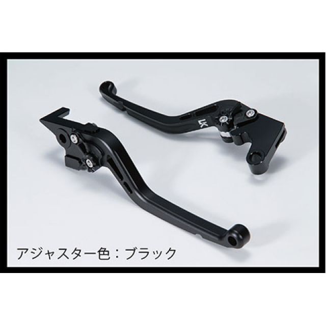 U-KANAYA スタンダードタイプ アルミ削り出しビレットレバー（レバーカラー：マットブラック） カラー 調整アジャスター：マットブラック SU018-059-0111-11 ユーカナヤ レバー バイク GSX-R1000/GSX-R1000R