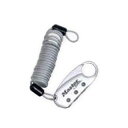 Master Lock 1559JADSLV ダイヤル式コイルケーブルロック(シルバー) 1559JADSLV メーカー在庫あり マスターロック ケーブルロック...