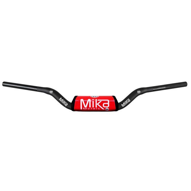 生産完了商品 MIKA Metals MIKA Metals:ミカメタルズ テーパーハンドルバー RAW シリーズ ベンドタイプ：KTM BEND  バーパッドカラー：レッド