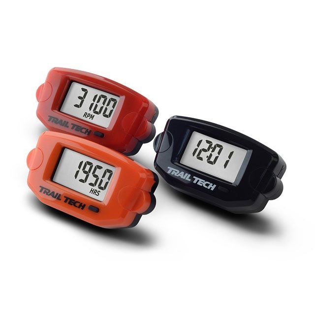 TRAIL TECH TTO アワー＆タコメーター＆カスタムメンテナンス カラー ブラック 742-A00 トレイルテック..