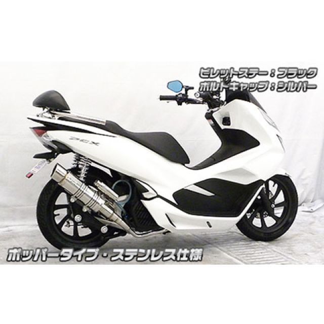 最新 限定 楽天市場 雑誌付き ウイルズウィン Pcx125 Pcx 2bj Jf81 用 アニバーサリーマフラー ポッパータイプ チタン仕様 ビレットステー シルバー ボルトキャップ シルバー オプション なし Wiruswin パークアップ 楽天市場店 お手軽価格 Clinipon Com Br