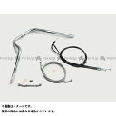 HURRICANE POLICE 5型 ハンドルセット(クロームメッキ) H029-069C ハリケーン ハンドル関連パーツ バイク CB1300SF(ABS車...