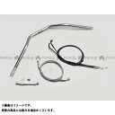 HURRICANE ZII-TYPE ハンドルセット(クロームメッキ) H029-078C ハリケーン ハンドル関連パーツ バイク CB1300SF(ABS車)