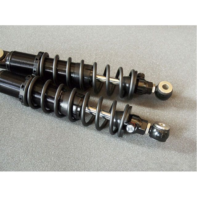 正規品／トランプ MONO-RT リアショック/スポーツスターEVO-03用 330mm（＋10mm） オプション：延長エンドアイ＋10mm（2個セット） TSHD-05S+TSE-10 Tramp Cycle リアサスペンション関連パーツ バイク … 3