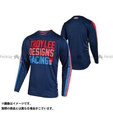 【エントリーで更にP5倍】TroyLeeDesigns TDU214 GP エアー ジャージ(PREMIX86 NAVY) サイズ:M トロイリーデザイン