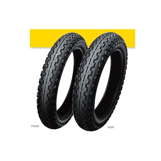 ●メーカー名：ダンロップ / DUNLOP●商品名：TT100GP 100/90-19 MC 57H WT フロント/リア共通●メーカー品番：291779●JANコード：4981160793840商品の保証は、メーカー保証書の内容に準じます。●適合フロント/リア共通●タイヤサイズ100/90-19 MC 57H WT●仕様標準リム幅（inch）：2.50許容リム幅（inch）：1.85-2.75幅（mm）：104外径（mm）：662●特徴【PATTERN】ダンロップの故郷、英国で高性能バイクに対応したハイグリップ・タイヤとして、1960年後半に開発されたTT100の伝統のパターンを継承。太く深いグルーブは排水性に優れ、ウエットで高いグリップ力を発揮します。 【CONSTRUCTION】装着マシンとの良好なマッチングをはかるため、タイヤサイズ別に『ダブルラジアス』と『シングルラジアス』を採用。スムーズで安定したハンドリングを実現しました。 【COMPOUND】サーキットで熟成されたプロダクションレース用のコンパウンドをチューニングした『TT1GPコンパウンド』を採用。ストリートにおける性能を追求。低温時から強力で安定したグリップ力を発揮します。●備考マン島T.T.をはじめ、世界のレースシーンで数々の栄光に輝いたTT100の伝統のパターンをベースに、現代のテクノロジーを惜しみなく注入した、ビンテージスポーツ・タイヤ。●ご注意※1本販売です。メーカー車種年式型式・フレームNo.その他カワサキW400/650/800※商品掲載時の適合情報です。年式が新しい車両については、必ずメーカーサイトにて適合をご確認ください。