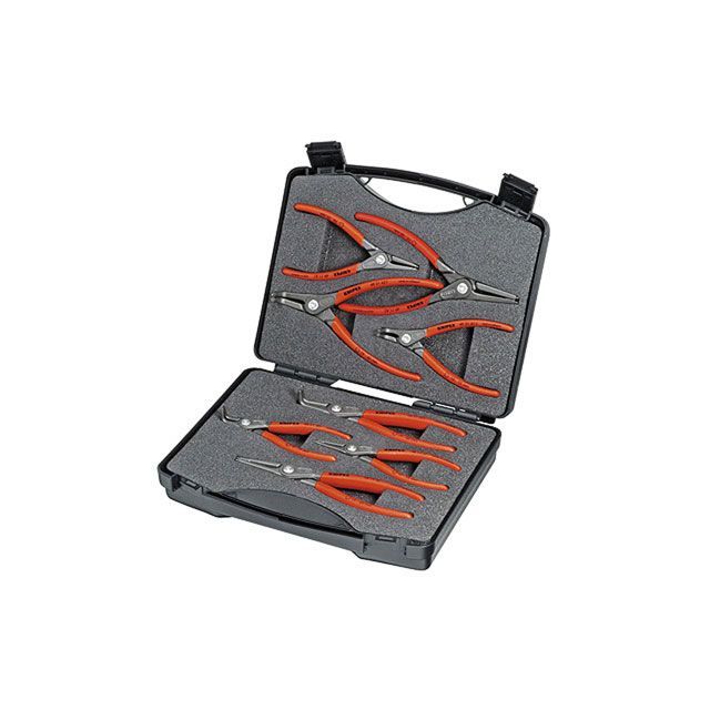 KNIPEX 002125 精密スナップリングプライヤーセット(8本組) ・002125 メーカー在庫あり クニペックス ハンドツール
