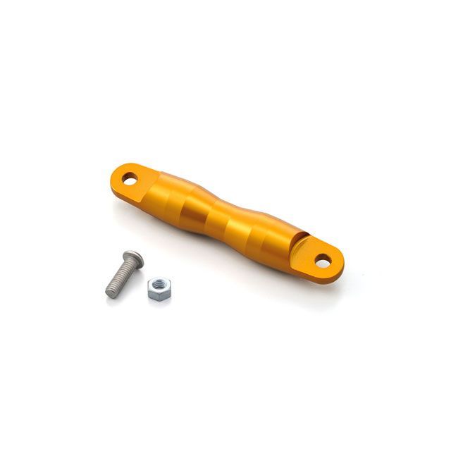 DAYTONA アクセサリークロスバー用アダプターバー 100mm（1個入り） ゴールド 99465 メーカー在庫あり ..