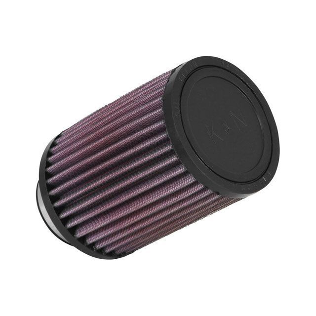 K&N カスタムフィルター ラウンドストレート 52φ（89×127mm） ラバーモールド RA-0510 ケイ＆エヌ エアクリーナー バイク 汎用