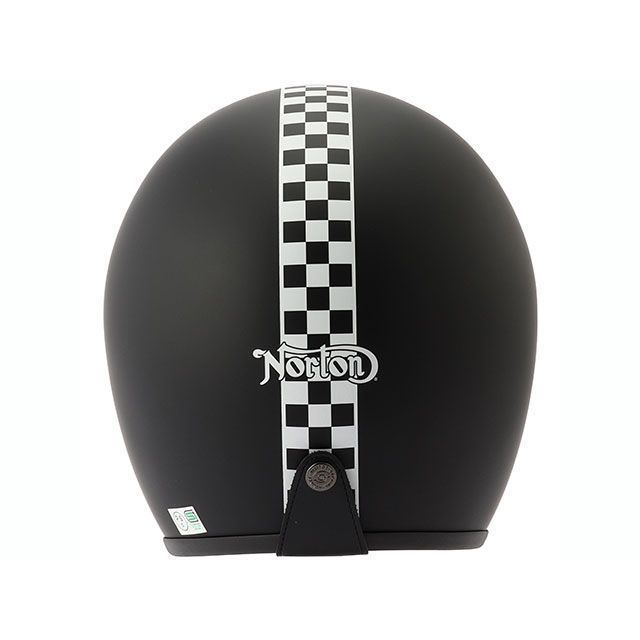 Norton ノートン NRH05 ヘルメット チェッカー(マットブラック) Norton ノートン NRH05 ヘルメット チェッカー(マットブラック)