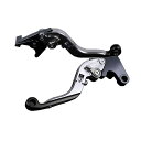 SPEEDRA アルミビレットアジャストレバーセット 可倒延長式(レバー本体:チタン) アジャスター チタン エクステンション ブラック BM0406337-TMBK SPEEDRA レバー バイク(2)