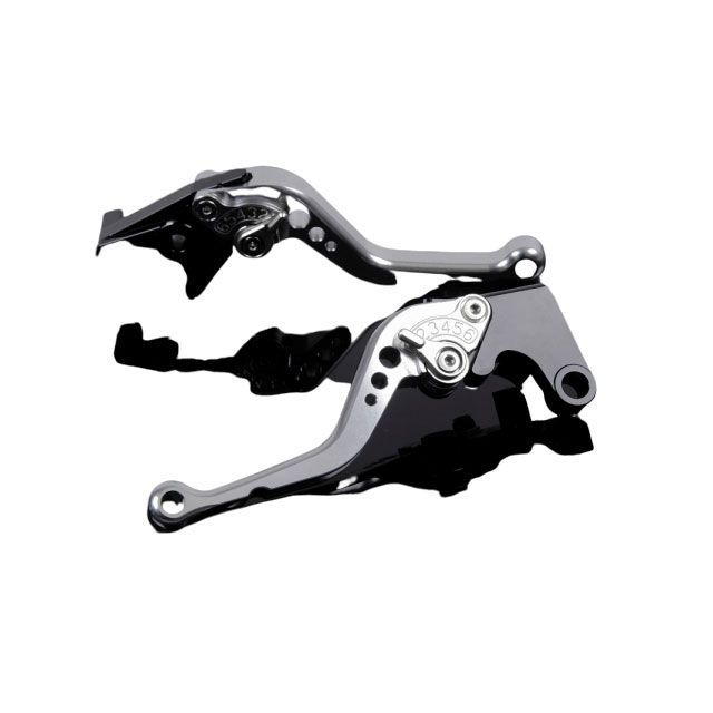 SPEEDRA アルミビレットアジャストレバーセット スタンダードショート（レバー本体：シルバー） アジャスター シルバー HO0403949-SR SPEEDRA レバー バイク CBR600F CB600F