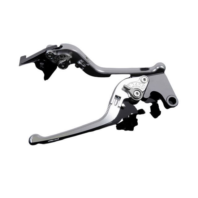 SPEEDRA アルミビレットアジャストレバーセット 3D可倒式（レバー本体：シルバー） アジャスター チタン HO0407040-TM メーカー在庫あり SPEEDRA レバー バイク CBR250RR