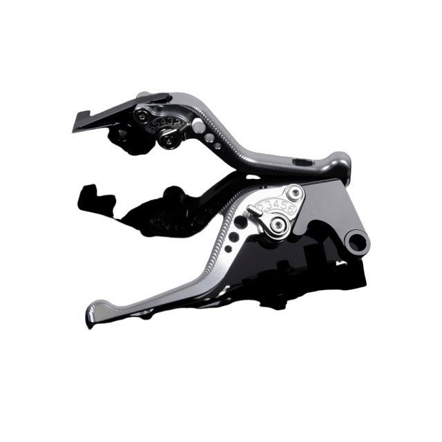 SPEEDRA アルミビレットアジャストレバーセット 3Dショート（レバー本体：シルバー） アジャスター シルバー KA0405381-SR SPEEDRA レバー バイク