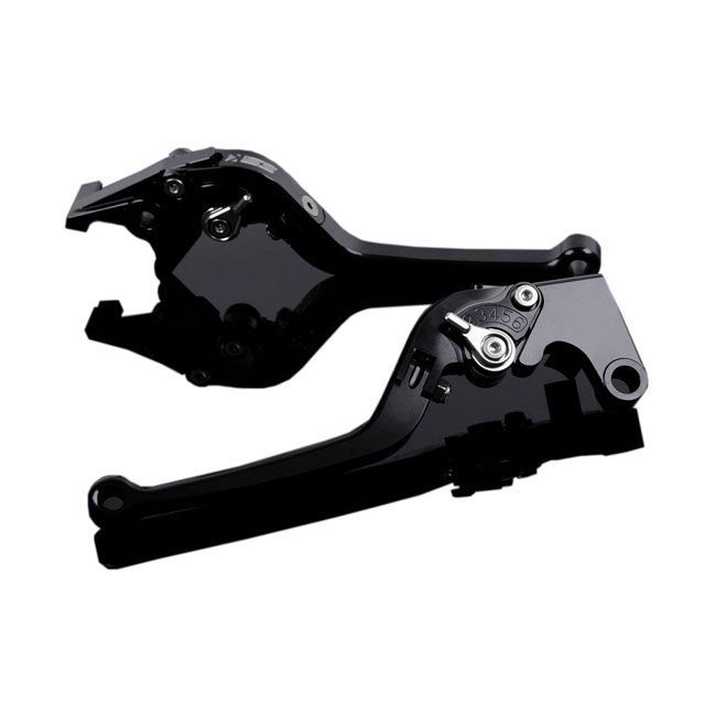 SPEEDRA アルミビレットアジャストレバーセット スタンダード可倒式（レバー本体：グリーン） アジャスター シルバー KA0406975-SR SPEEDRA レバー バイク