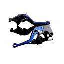 SPEEDRA アルミビレットアジャストレバーセット スタンダードショート(レバー本体:ブルー) アジャスター シルバー KT0406405-SR SPEEDRA レバー バイク(2)