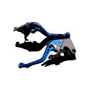 SPEEDRA アルミビレットアジャストレバーセット 3Dショート(レバー本体:ブルー) アジャスター シルバー OT0405425-SR SPEEDRA レバー バイク 社外NISSINラジアル式ブレーキマスターシリンダーとラジアル式クラッチマスター…(2)