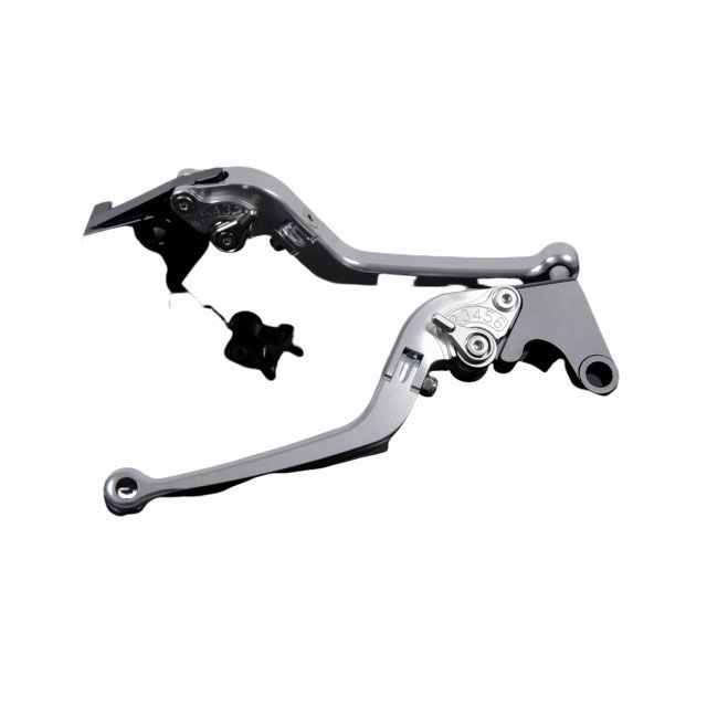 SPEEDRA アルミビレットアジャストレバーセット スタンダード可倒式（レバー本体：シルバー） アジャスター シルバー SU0400695-SR SPEEDRA レバー バイク GSX1300R隼