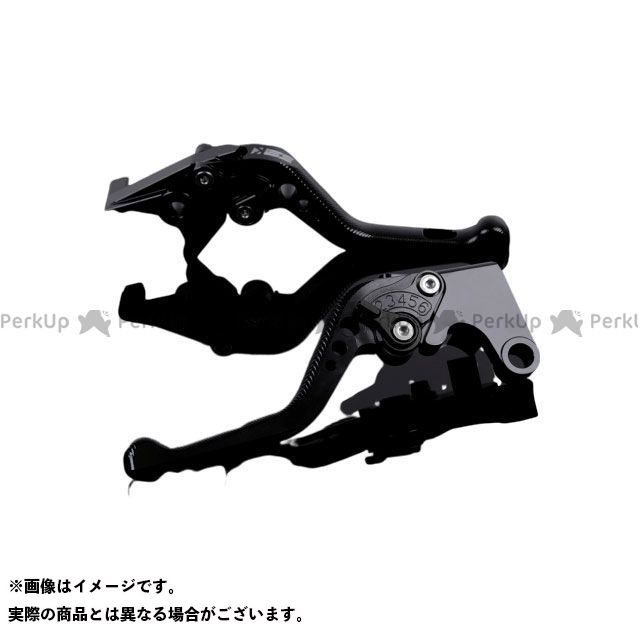 SPEEDRA アルミビレットアジャストレバーセット 3Dショート（レバー本体：グリーン） アジャスター ブラック YA0405512-BK SPEEDRA レバー バイク FJR1300 XT1200Z