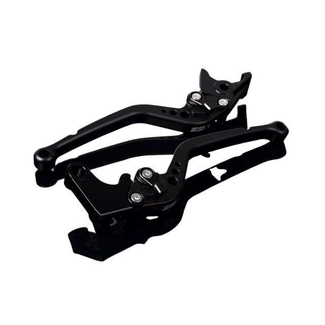 SPEEDRA アルミビレットアジャストレバーセット スタンダードロング（レバー本体：マットブラック） アジャスター マットブラック LVBM054BK-BK SPEEDRA レバー バイク GSX1300R隼