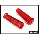 MADMAX ジャックハマーグリップ 7/8インチ 135mm(ラメ入りスケルトン) カラー レッド H17-65J9R メーカー在庫あり マッドマックス グリップ関連パーツ バイク 汎用