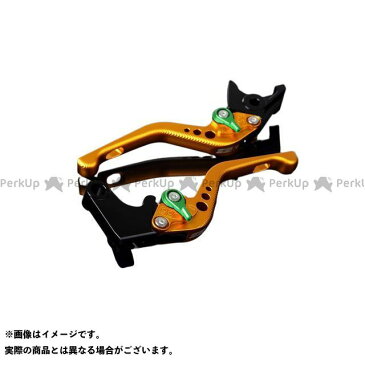 SSK アルミビレットアジャストレバーセット 3Dショート(レバー本体:マットゴールド) マットグリーン エスエスケー