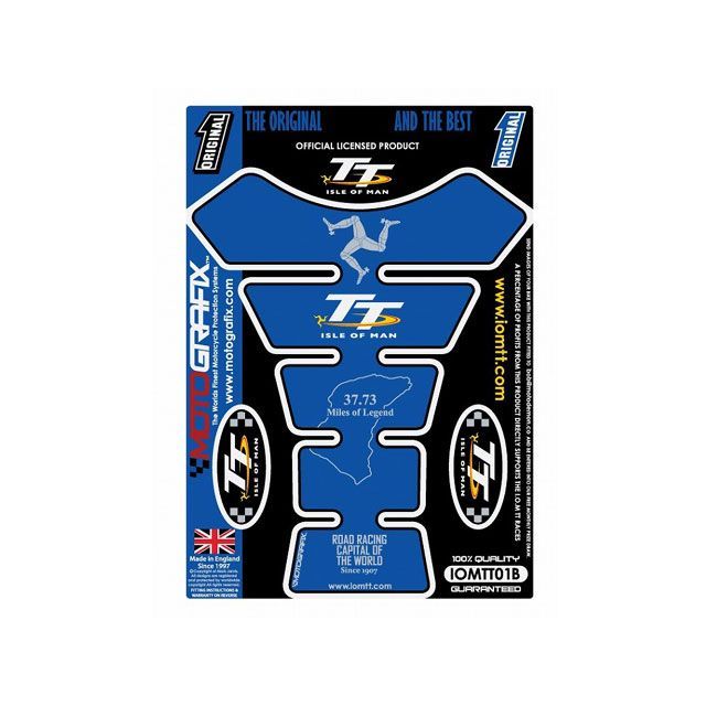 MOTOGRAFIX タンクパッド StreetFighter タイプ IOMTT01B MT-IOMTT01B モトグラフィックス タンク関連パーツ バイク 汎用