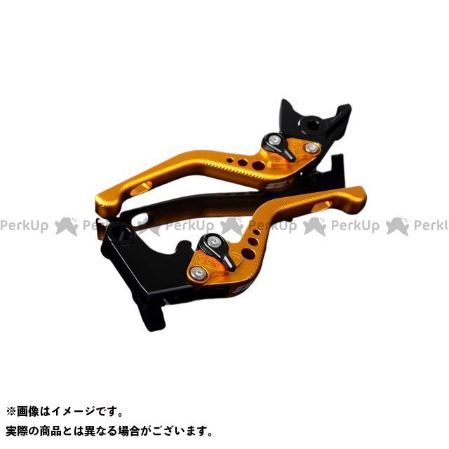 SPEEDRA アルミビレットアジャストレバーセット 3Dショート（レバー本体：マットゴールド） アジャスター マットブラック LVFM075GD-BK..