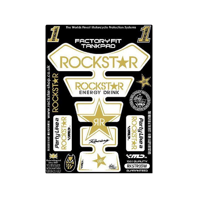 【正規品】MOTOGRAFIX タンクパッド StreetFighter タイプ RKSTR03W MT-RKSTR03W モトグラフィックス タンク関連パーツ バイク 汎用