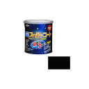 asahipen 水性スーパーコート 1.6L(ツヤ消し黒) AP900089 アサヒペン 日用品 日用品