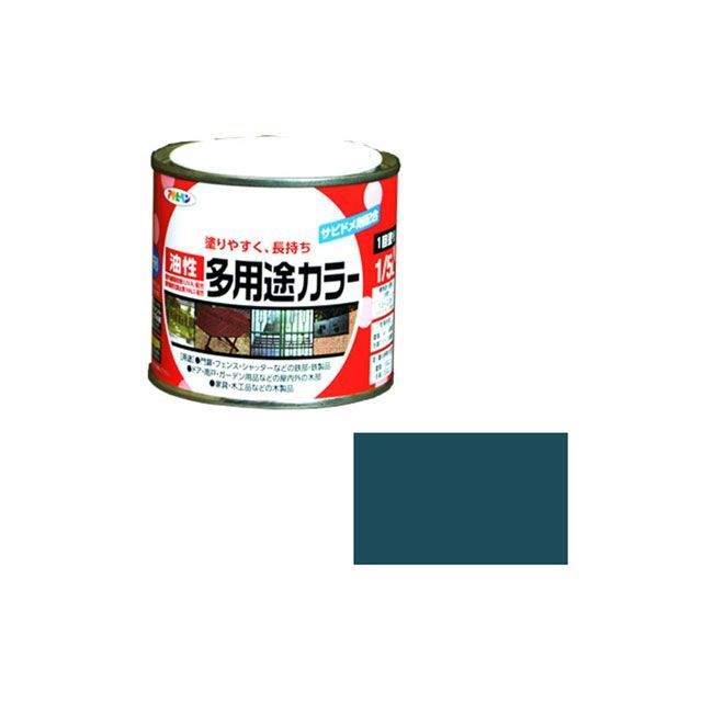 asahipen 油性多用途カラー 1/5L（オーシャンブルー） AP9016567 アサヒペン 日用品 日用品