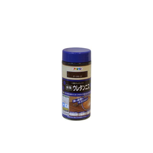 アサヒペン 水性ウレタンニス 300ML（ダークオーク） AP9018196 asahipen 日用品 日用品