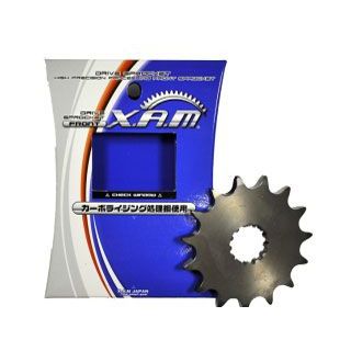 XAM C3401 X.A.M FRONT SPROCKET 428 丁数：13T C3401-13 X.A.M スプロケット関連パーツ バイク Dトラッカー125 KLX125