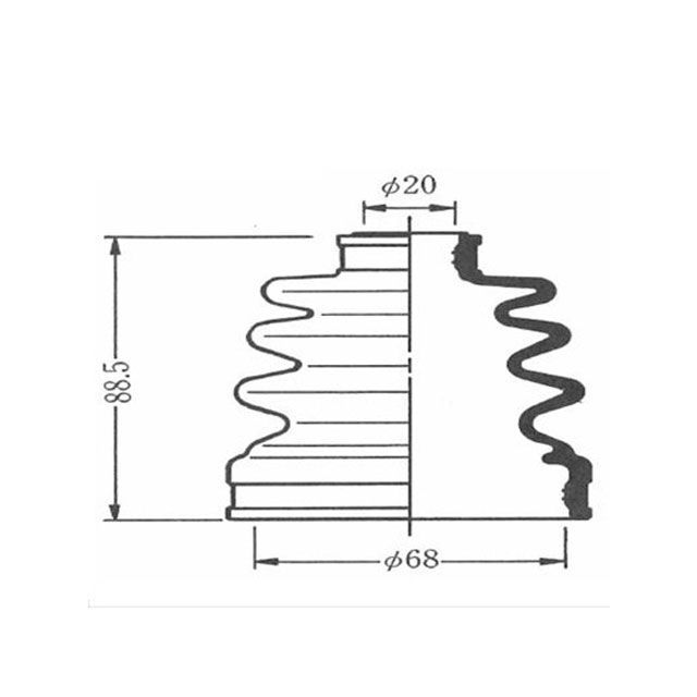 【正規品】Seiken 600-00053 （SB53） ドライブシャフトブーツキット 600-00053 セイケン 駆動系 車 自動車