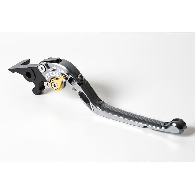 【正規品】RIDEA 可倒式アジャストブレーキレバー（チタン） アジャスト シルバー RIHO01231-SR リデア レバー バイク