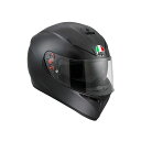 正規品／エージーブイ K-3 SV MPLK 002-MATT BLACK サイズ：S 030194MF00205 AGV フルフェイスヘルメット バイク