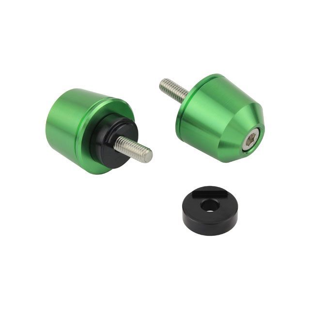 POSH Faith ソリッドバーエンド YAMAHA系 M6タイプ（外径φ29.mm） カラー ライトグリーン ・031199-18-..