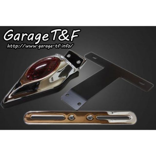 T&F クィーンズテールランプ ・TL51 ガレージT&F テール関連パーツ バイク 汎用