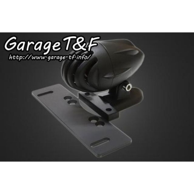 T&F アンティーク バードゲージテールランプ カラー ブラック ・TL87 ガレージT&F テール関連パーツ バイク 汎用