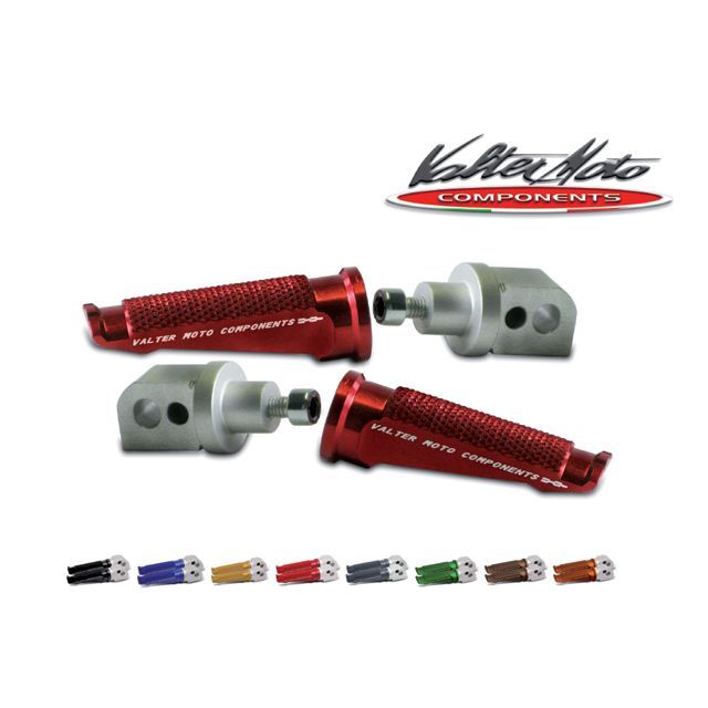 Valter Moto components マルチステップバー フロント カラー ブラック VMC-PGP01-PGA05 バルターモトコンポーネンツ ステップ バイク