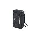 Rough&Road スクエア ザック&シート(ブラック×ホワイト) RR9412BK/WH メーカー在庫あり ラフ&ロード ツーリング用バッグ バイク