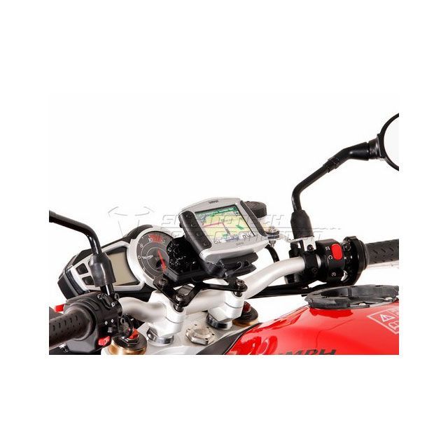 SW-MOTECH QUICK-LOCK（クイックロック）GPS Mount ブラック sw_GPS_11_646_10301B SWモテック ハンド..