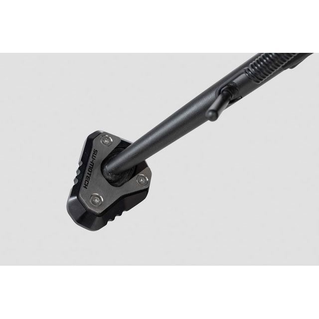 SW-MOTECH エクステンションサイドスタンドフット. -ブラック/シルバー- Kawa Z900（16-）、Z900RS/Caf..