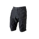 TS DESIGN メンズニッカーズショートカーゴパンツ(ブラック) サイズ S 51345 メーカー在庫あり TSデザイン パンツ バイク