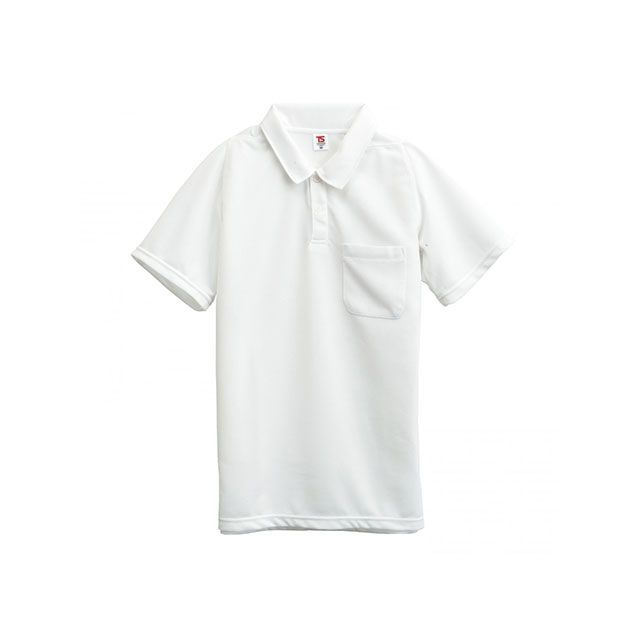 TS DESIGN 半袖ポロシャツ(ホワイト) サイズ SS 2065 TSデザイン カジュアルウェア バイク